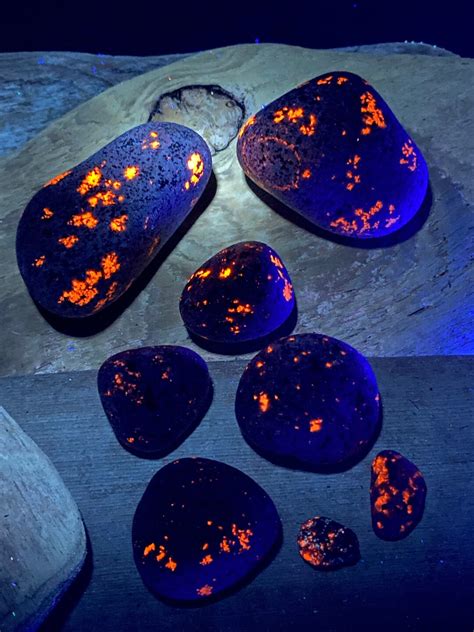 Yooper Lite Fluorescent Sodalite Yooperlite Stone Gift Rocks Lot Etsy