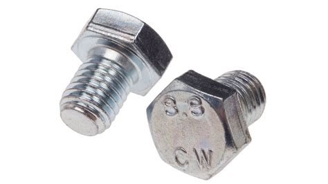 Rs Pro Bright Zinc Plated Steel Hex Hex Bolt M12 X 16mm Rs