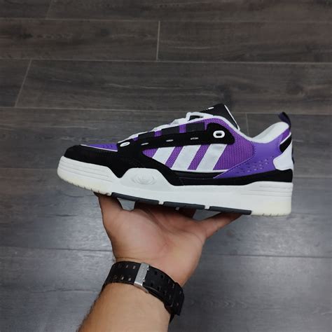 Фиолетовые подростковые и мужские кроссовки Адидас АДИ2000 | Adidas ...