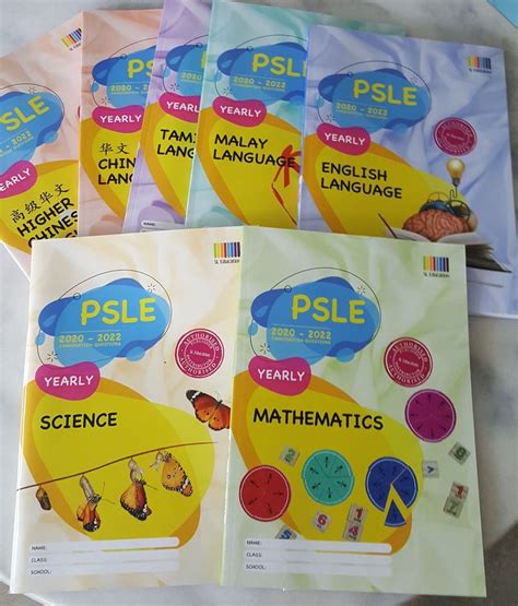 PSLE Exam Papers 2018 2022 Hobbies Toys Books Magazines