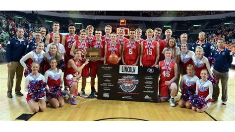 Class Aa Boys State Basketball Champions Sioux Falls Lincoln Sdpb