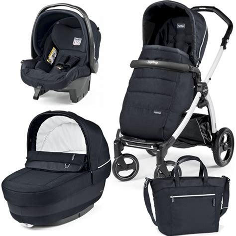 Peg Perego Book S Elite Modular Travel System Luxe Bluenight Samuel