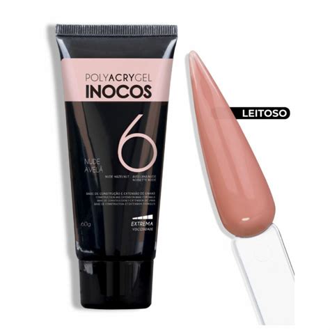 Inocos Polyacrygel Nude Avelã g Beleza Low Cost