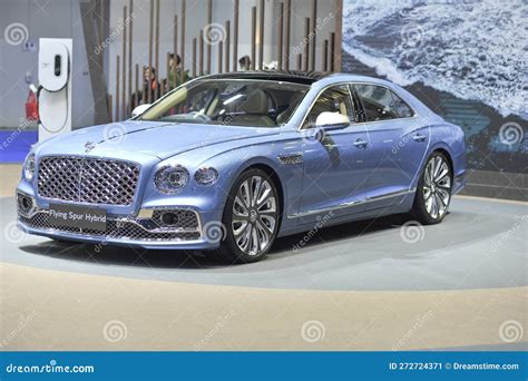 Bangkok March Bentley Flying Spur Hybrid In Moter Show At The Th