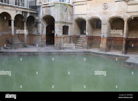 Roman Baths Bath Somerset Uk Stock Photo Alamy