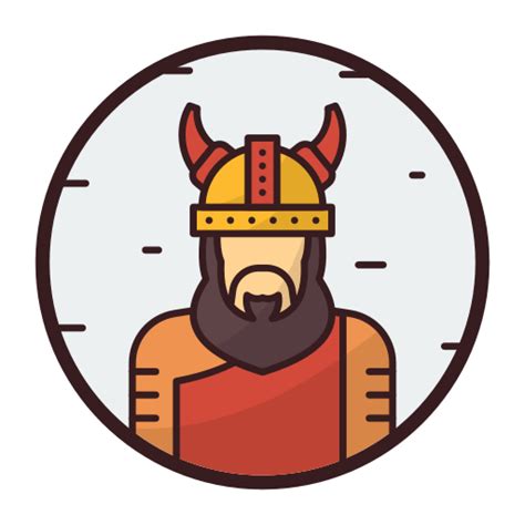 Barbarian Generic Outline Color icon