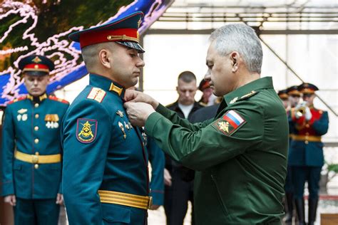 Shoigu Presents Gold Stars To Special Ops Heroes Social Bites