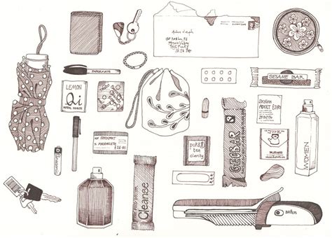contents   bag  drawing visit  sketchblog   flickr
