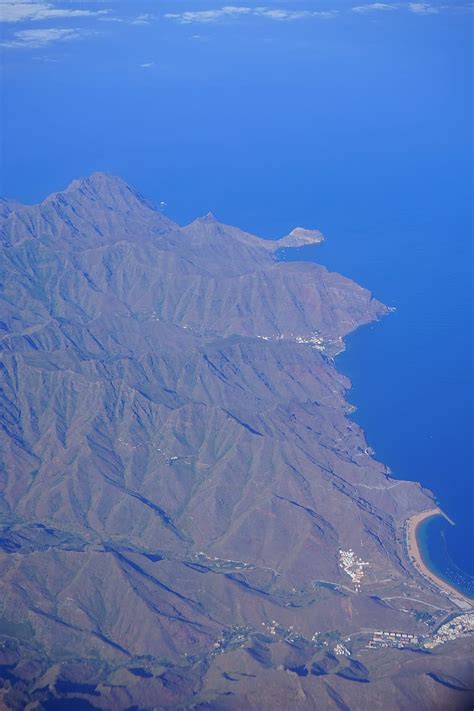 Hd Wallpaper Tenerife Aerial View View Island Canary Islands Fly