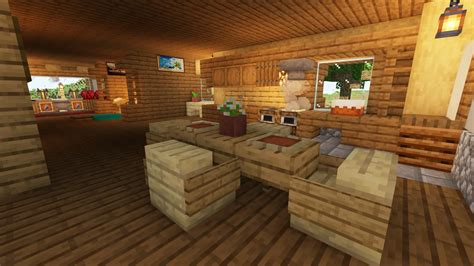 Vex's Large Wooden House With Pond + Interior Design - Minecraft Worlds ...