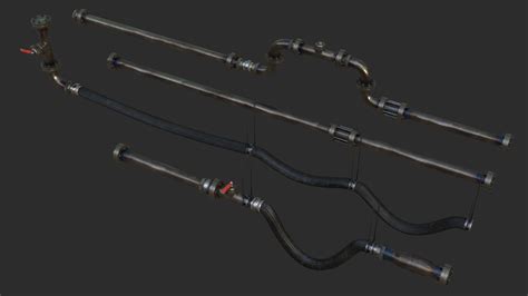 Pipe Modular 3d Model Turbosquid 1671186