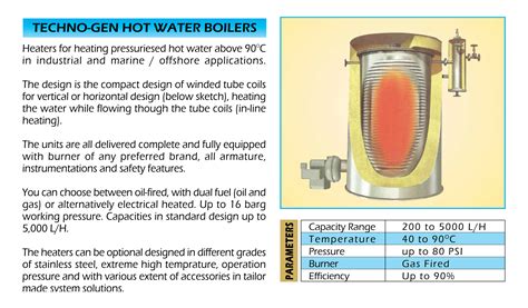 Techno Gen Hot Water Boilers Techno Gen Apparel Machinery Co Pvt Ltd