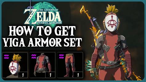 How To Get Yiga Armor Set Zelda Tears Of The Kingdom Youtube