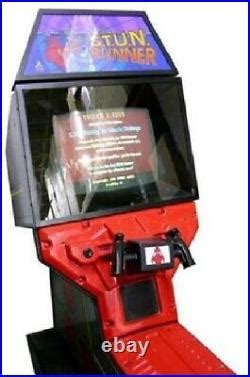 ATARI S T U N RUNNER ARCADE MACHINE 1989 Excellent Condition RARE