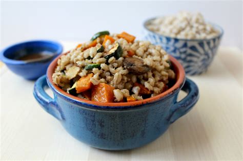 Barley Salad with Roasted Vegetables - Homemade Nutrition - Nutrition ...