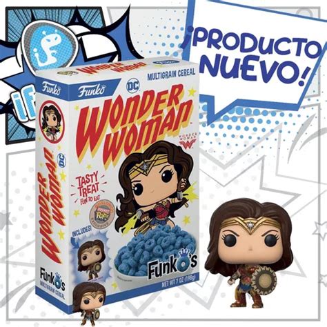 Funko Pop Cereal Wonder Woman Mujer Maravilla Cuotas sin interés