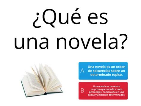 Estructura De Una Novela Quiz