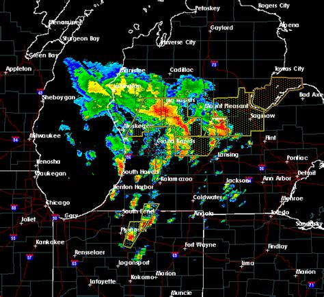 Interactive Hail Maps - Hail Map for Carson City, MI