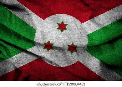 3d Illustration Flag Burundi Close Waving Stock Illustration 1985864396