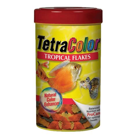 Tetra TetraColour Tropical Flakes Fish Food