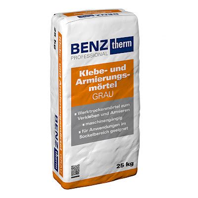 Benz Therm Professional Klebe Und Armierungsm Rtel Grau