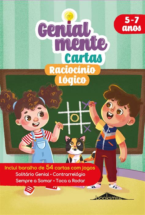 Genialmente Cartas Raciocínio Lógico Penguin Educação 9789896235444