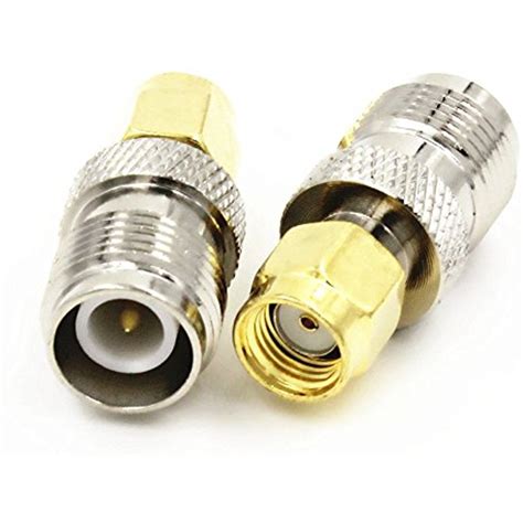 Rp Tnc Female Plug To Rp Sma Male Center Rf Coaxial Adapter Connector