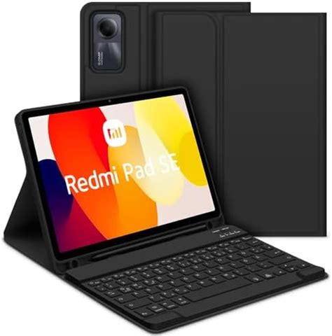 Goojodoq Para Xiaomi Redmi Pad Se Funda Con Teclado Dise O