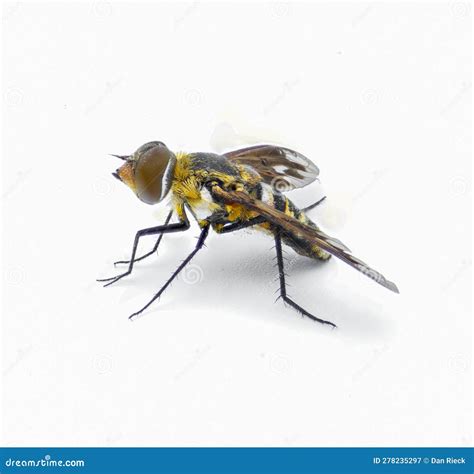 Lesser Bee Fly - Exoprosopa Fascipennis - Florida Version Of Common