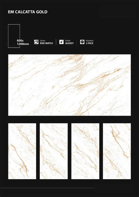 Glossy Polished Glazed Vitrified Floor Tiles Pgvt Size 2x4 Feet