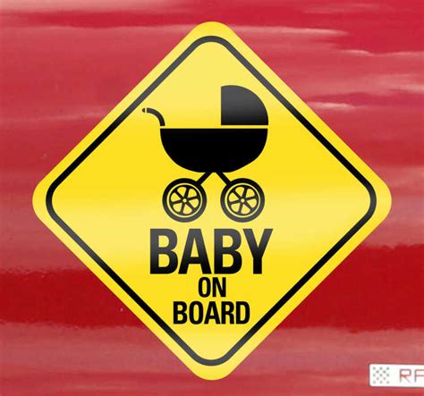 Baby On Board Car Sign