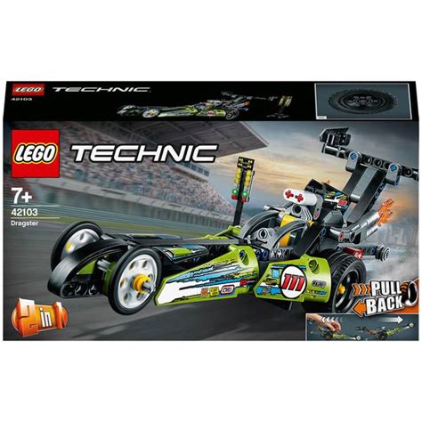 Lego Technic Dragster Car Toy To Hot Rod In Set Toys Zavvi Uk