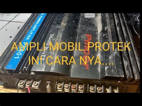 AMPLI Mobil Protek Atau Lampu Indikator Nyala Merah YouTube