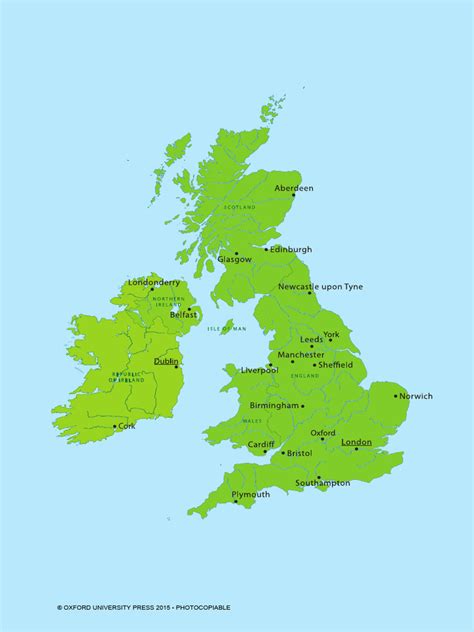 Uk And Ireland Map Worksheets Pdf