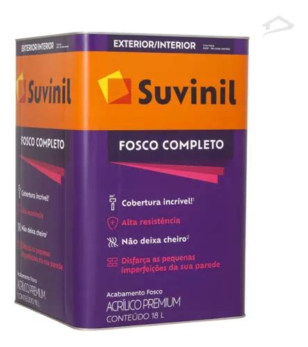 Tinta Acr Lica Suvinil Fosco Completo Lata L Parcelamento Sem Juros