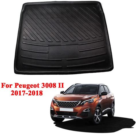 Bbq Fuka Pc Rubber Fit For Peugeot Car Cargo Boot Liner