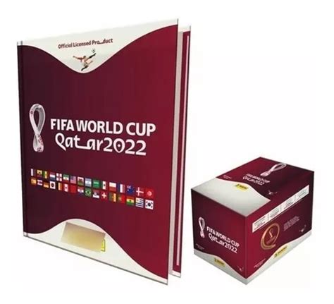 Caja Sobres Lbum Pasta Dura Mundial Qatar Env O Gratis