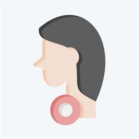 Icon Sore Related To Body Ache Symbol Flat Style Simple Design