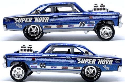 66 SUPER NOVAのレビュー第二世代CHEVY IIのギャッサーカスタム FVN70 Hot Wheels 情報まとめ ホットウィール にわかマニア