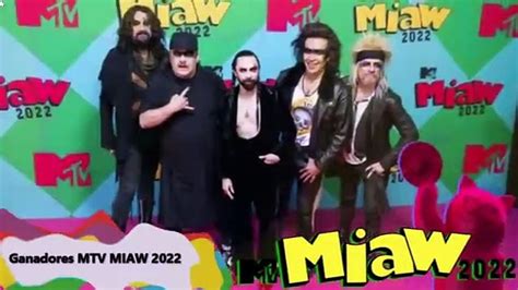 Premios Mtv Miaw 2022 Todos Los Ganadores Mtv Miaw 2022 Vídeo