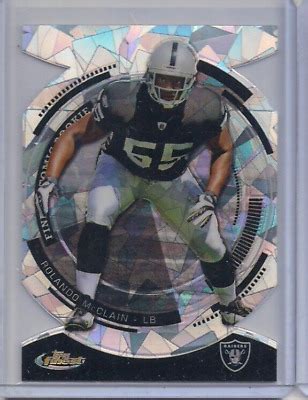 Topps Finest Atomic Rookie Rolando Mcclain Rc Ebay