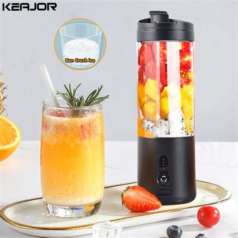 Mini M Langeur Lectrique Portable Pour Fruits Et Jus Frais Bouteille