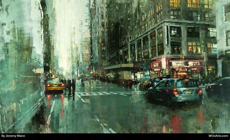 Jeremy Mann Gallery | Stunning Bold Brush Oil Paintings - American Artist