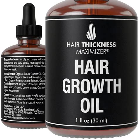 Amazon Hair Growth Serum For Hair Thickening Moisturizing