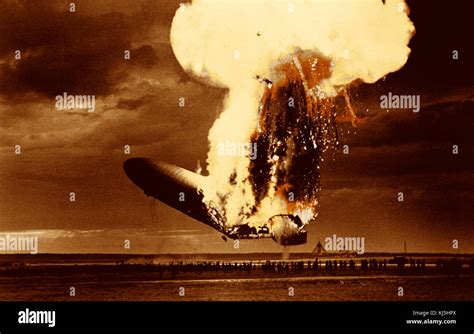 Hindenburg Disaster Hi Res Stock Photography And Images Alamy