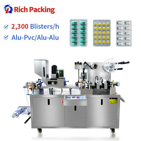 Dpp Automatic Aluminum Tablet Capsule Blister Packing Machine