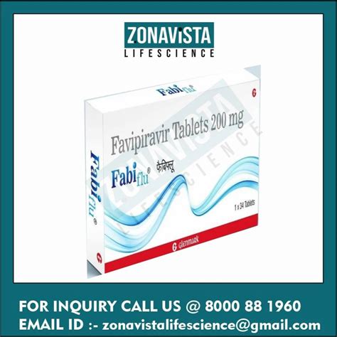 Fabiflu Favipiravir Tablets Mg At Rs Box In Surat Id