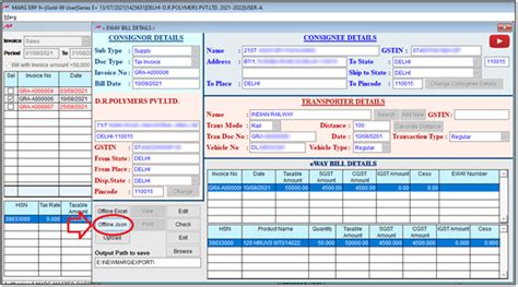 How To Generate E Way Bill Through Marg Software