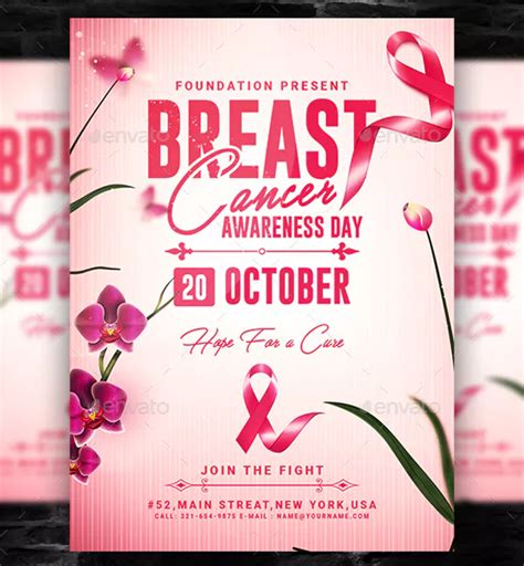 28+ Cancer Awareness Flyer Templates | Free PSD, Ai, Word, InDesign