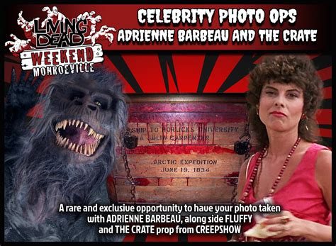 PHOTO-OPS-CREEPSHOW-CRATE-AND-ADRIENNE-BARBEAU-v3- The Living Dead Weekend